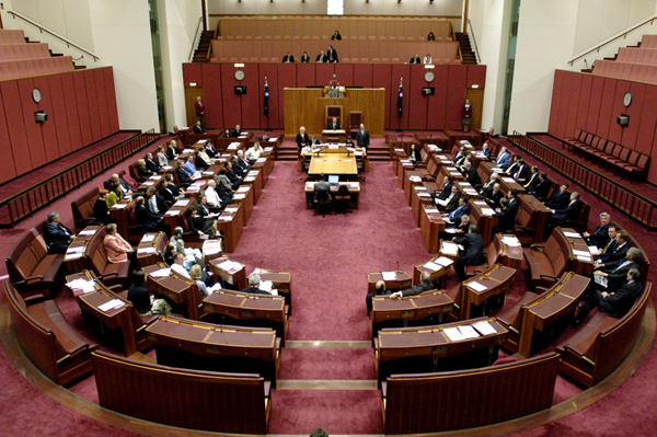 Senate term of office